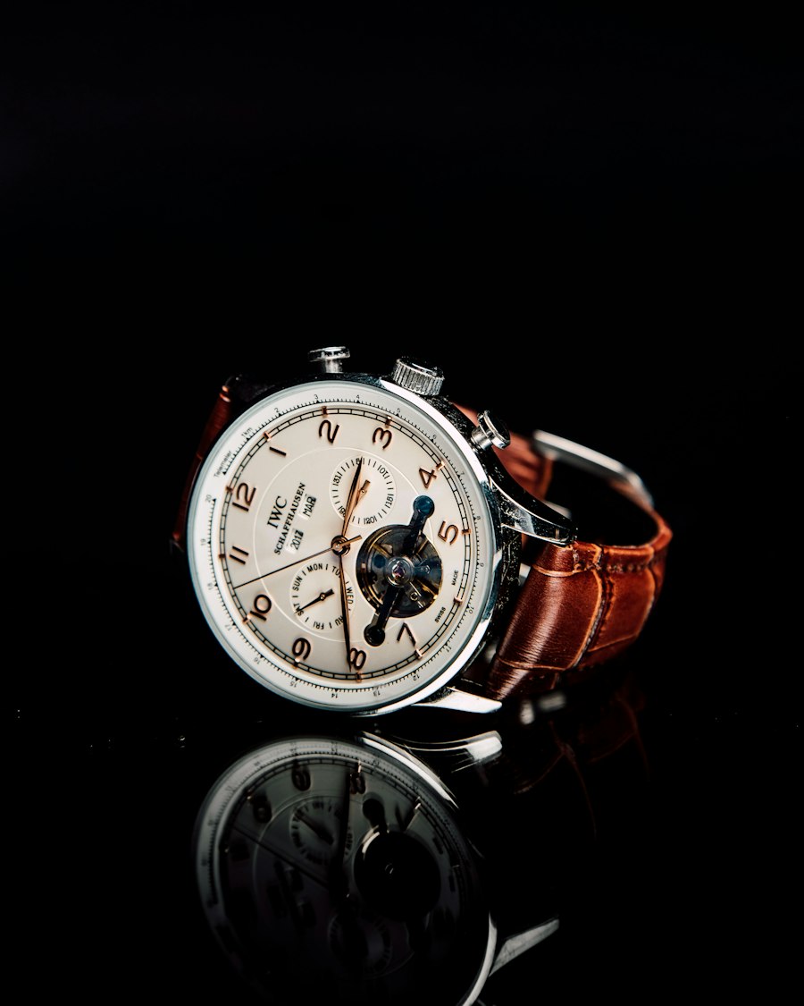 On the wrist — watches